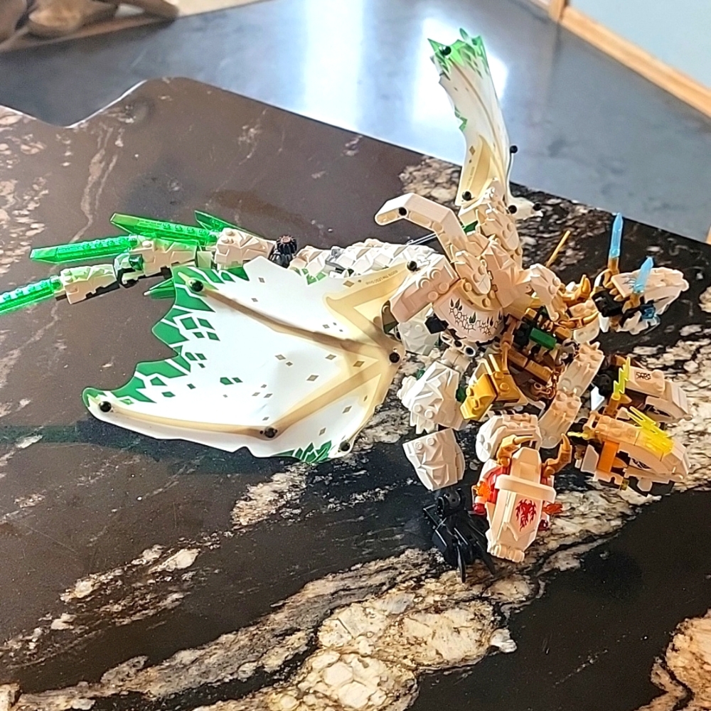 Lego 70679 Ninjago The Ultra Dragon White Four Headed Dragon LEGO NINJAGO - Picture 2 of 7